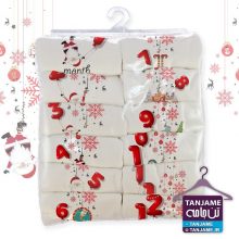 پک ماه گرد طرح کریسمس