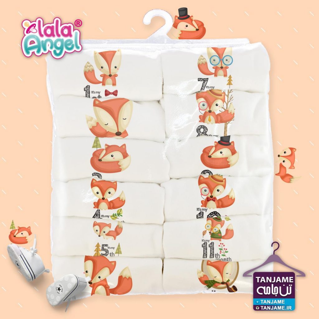پک #لباس_ماهگرد_نوزاد زیر دکمه حلقه ای طرح #روباه #FOX کد: #fox code 220 12 عدد بادی ?? از سایز 0 تا 12 ماه ثابت پس از شستشو با دمای 60 درجه به بالا ? برای ثبت سفارش این محصول لینک زیر را کلیک نمایید: https://tanjame.com/product/لباس-ماه-گرد-نوزاد-طرح-روباه/ سفارش @infotanjame instagram.com/tanjame.ir اینستاگرام ?