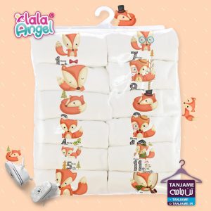 پک #لباس_ماهگرد_نوزاد زیر دکمه حلقه ای طرح #روباه #FOX کد: #fox code 220 12 عدد بادی ?? از سایز 0 تا 12 ماه ثابت پس از شستشو با دمای 60 درجه به بالا ? برای ثبت سفارش این محصول لینک زیر را کلیک نمایید: https://tanjame.com/product/لباس-ماه-گرد-نوزاد-طرح-روباه/ سفارش @infotanjame instagram.com/tanjame.ir اینستاگرام ?