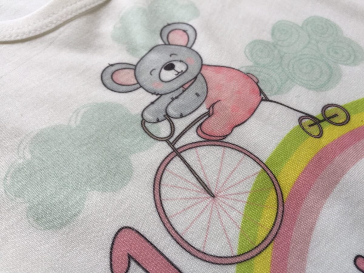 لباس ماهگرد نوزاد طرح خرسی - Image 11