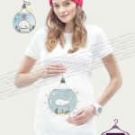 لباس بارداری طرح ماهی