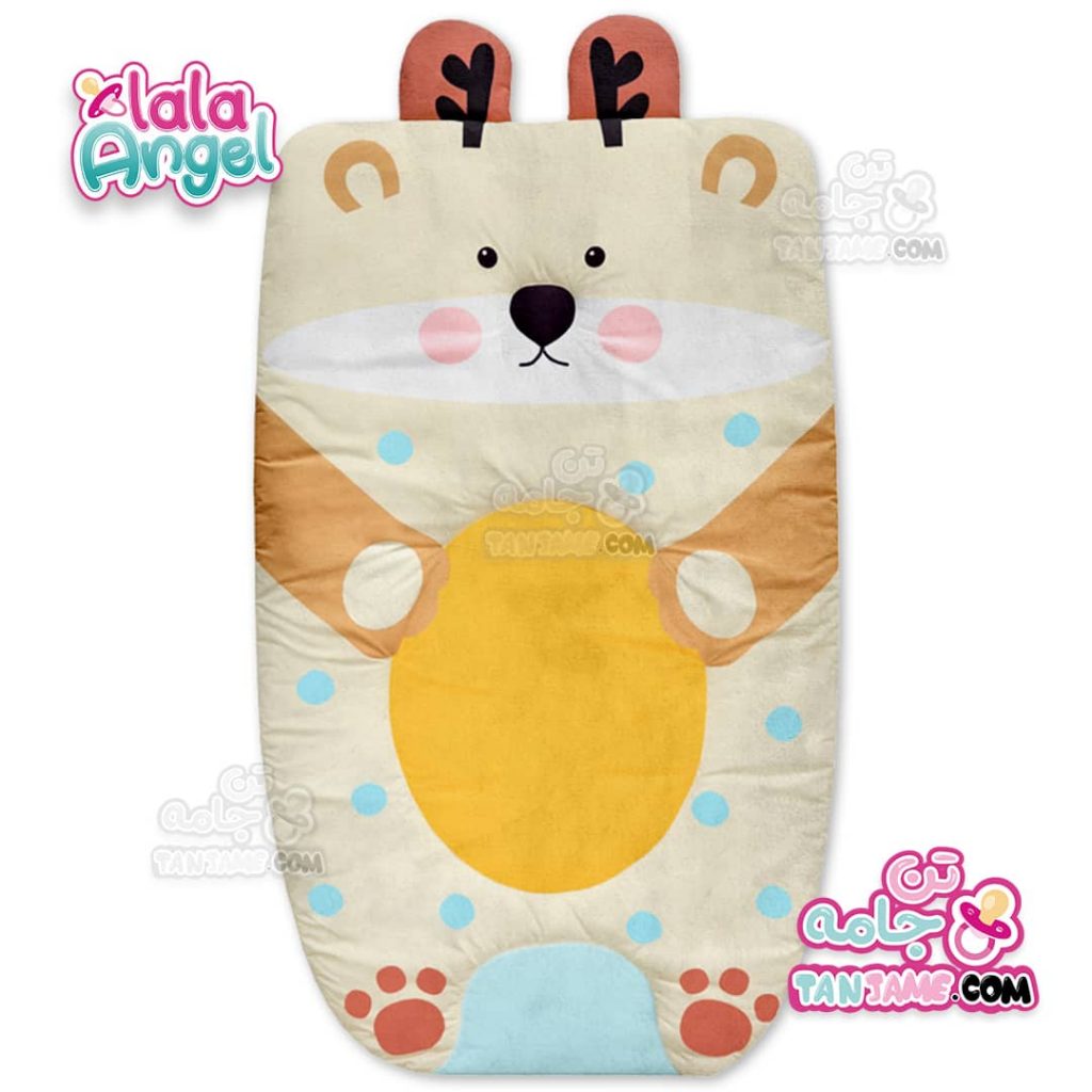 تشک نوزاد طرح گوزن برند لالا آنجل فروش در وبسایت @tanjame.ir تن جامه