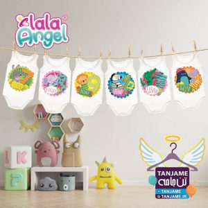 بادی نوزاد مدل حیوانات جنگل مجموعه 12 عددی