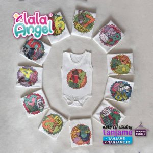 بادی نوزاد مدل حیوانات جنگل مجموعه 12 عددی