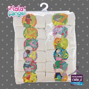 بادی نوزاد مدل حیوانات جنگل مجموعه 12 عددی برند لالاآنجل محصولی از سایت تن جامه