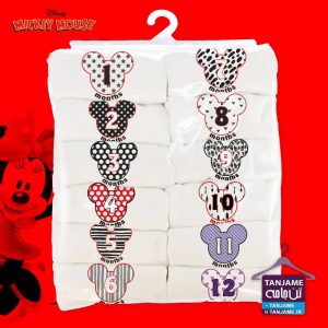 لباس ماهگرد نوزاد طرح میکی موس