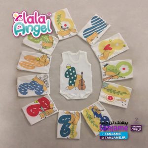 لباس ماهگرد نوزاد طرح روباه 1