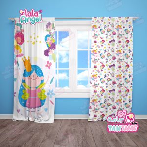 پرده-اتاق-کودک طرح پری برند لالا آنجل
