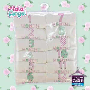 بادی نوزاد رکابی مدل گل